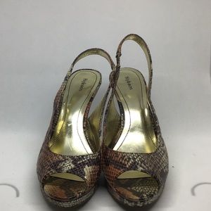 Style & Co. Snakeprint “Faith” Slingback
